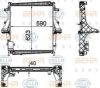 RENAULT 5001865411 Radiator, engine cooling
